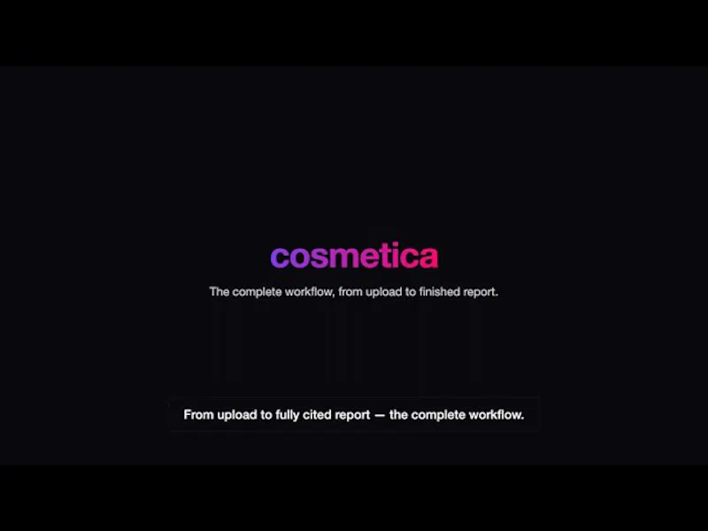 Cosmetica screenshot 1 (video preview)