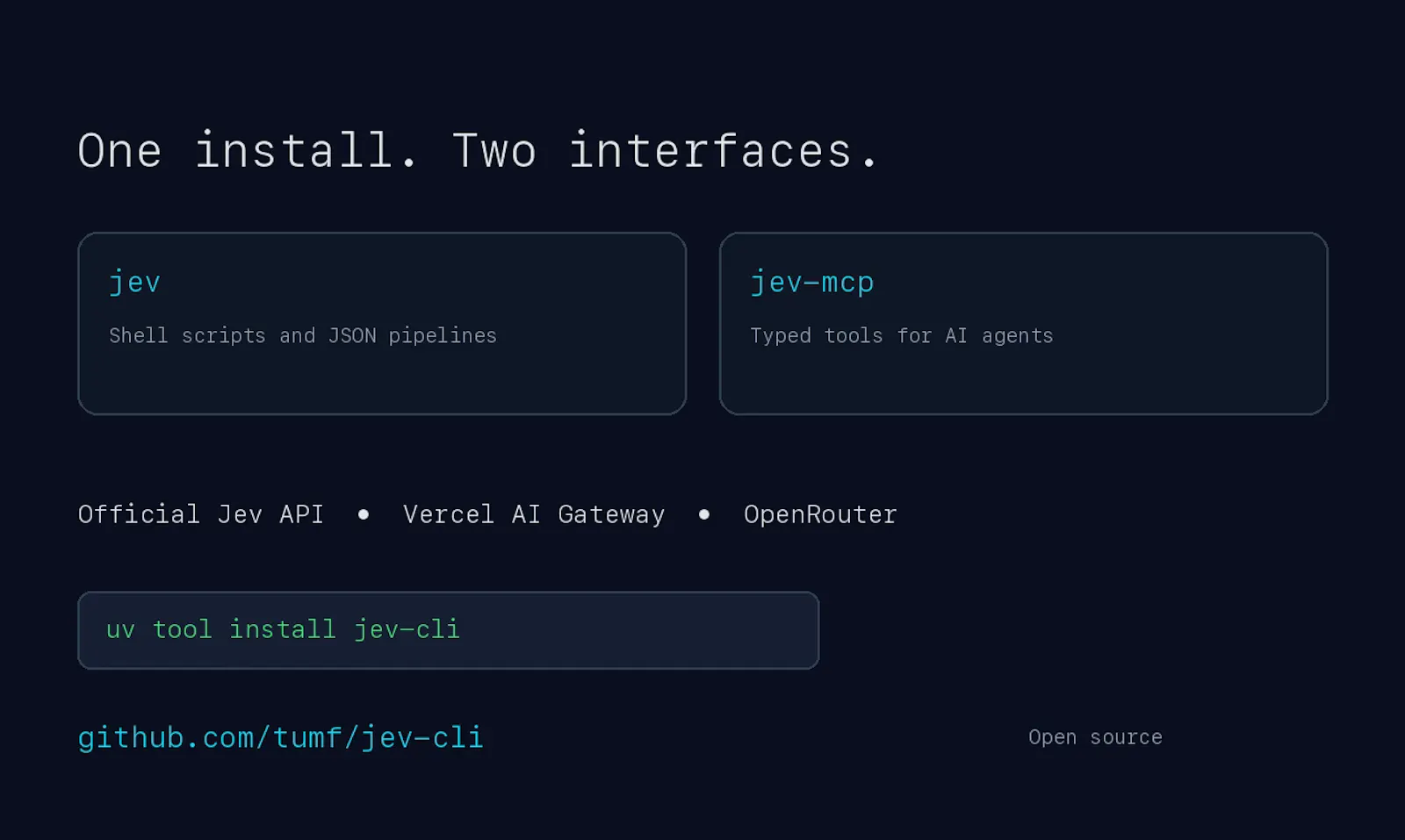 jev-cli screenshot 5