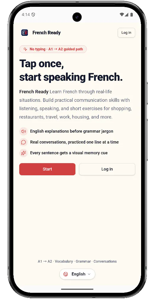 French Ready App gallery image
