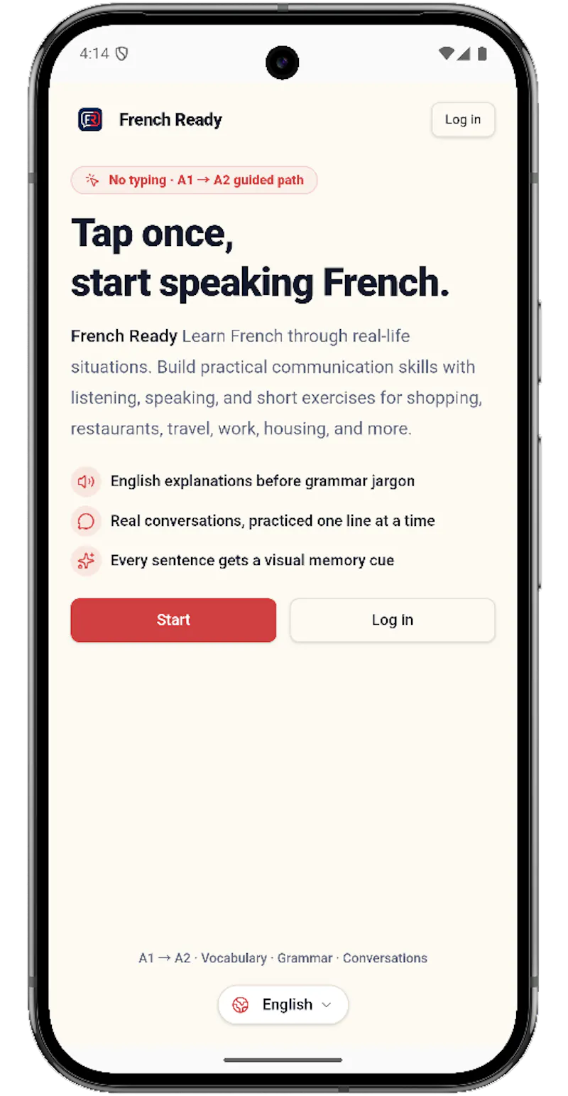 French Ready App screenshot 1