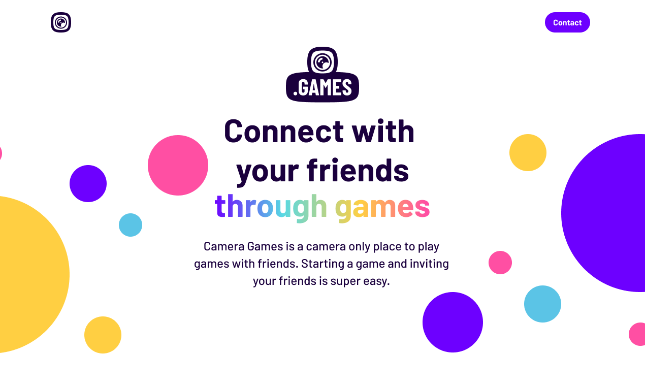 Camera Games Connect with your friends through games Product Hunt
