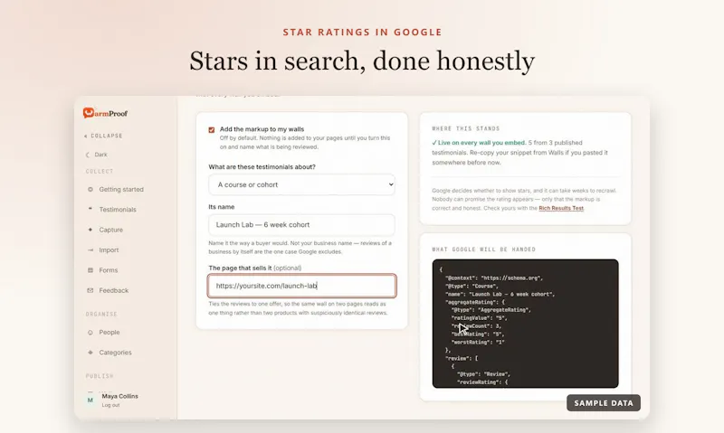 WarmProof screenshot 4