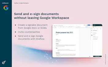 Oneflow for Google Workspace gallery image