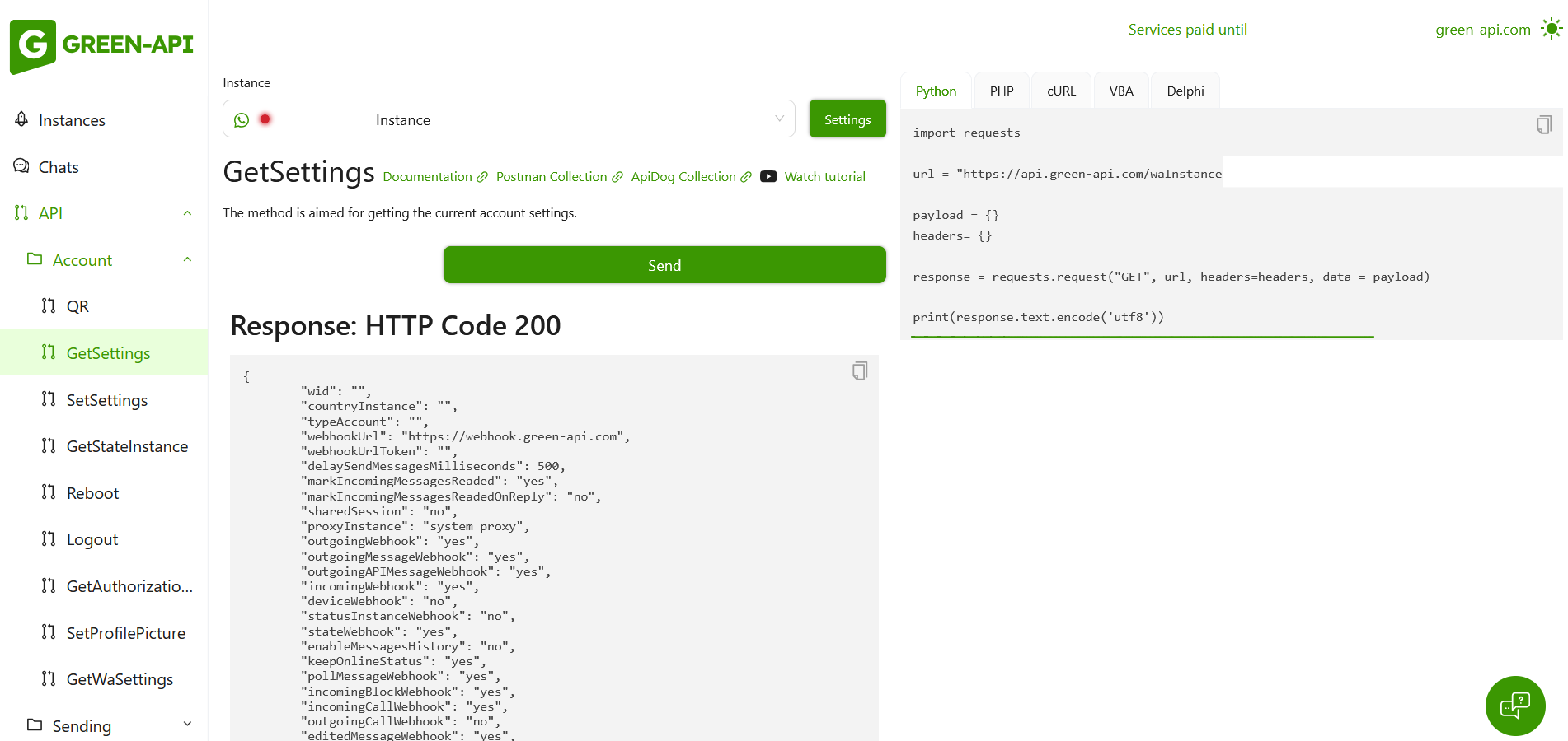 GREEN-API Service gallery image