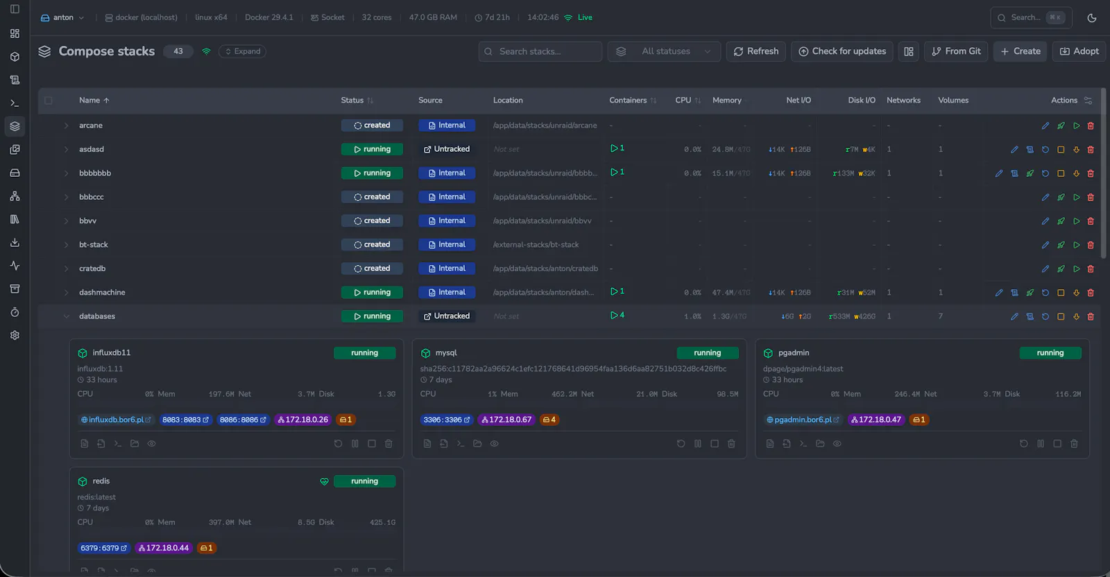 Dockhand screenshot 8