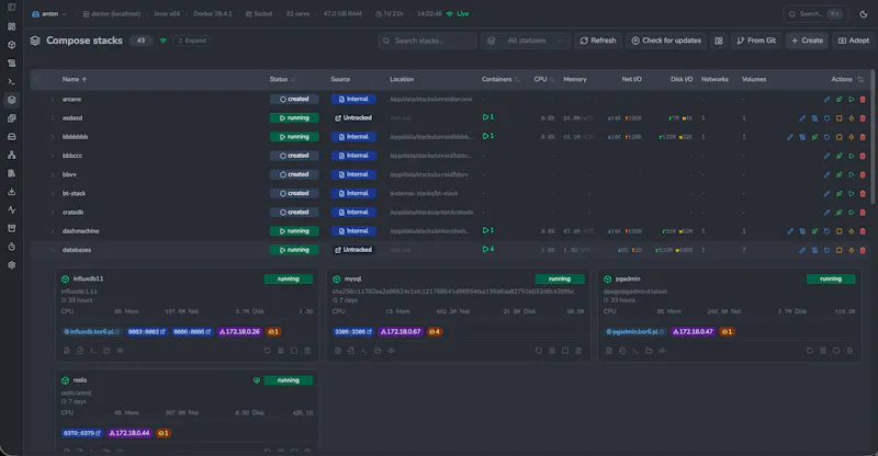 Dockhand screenshot 8