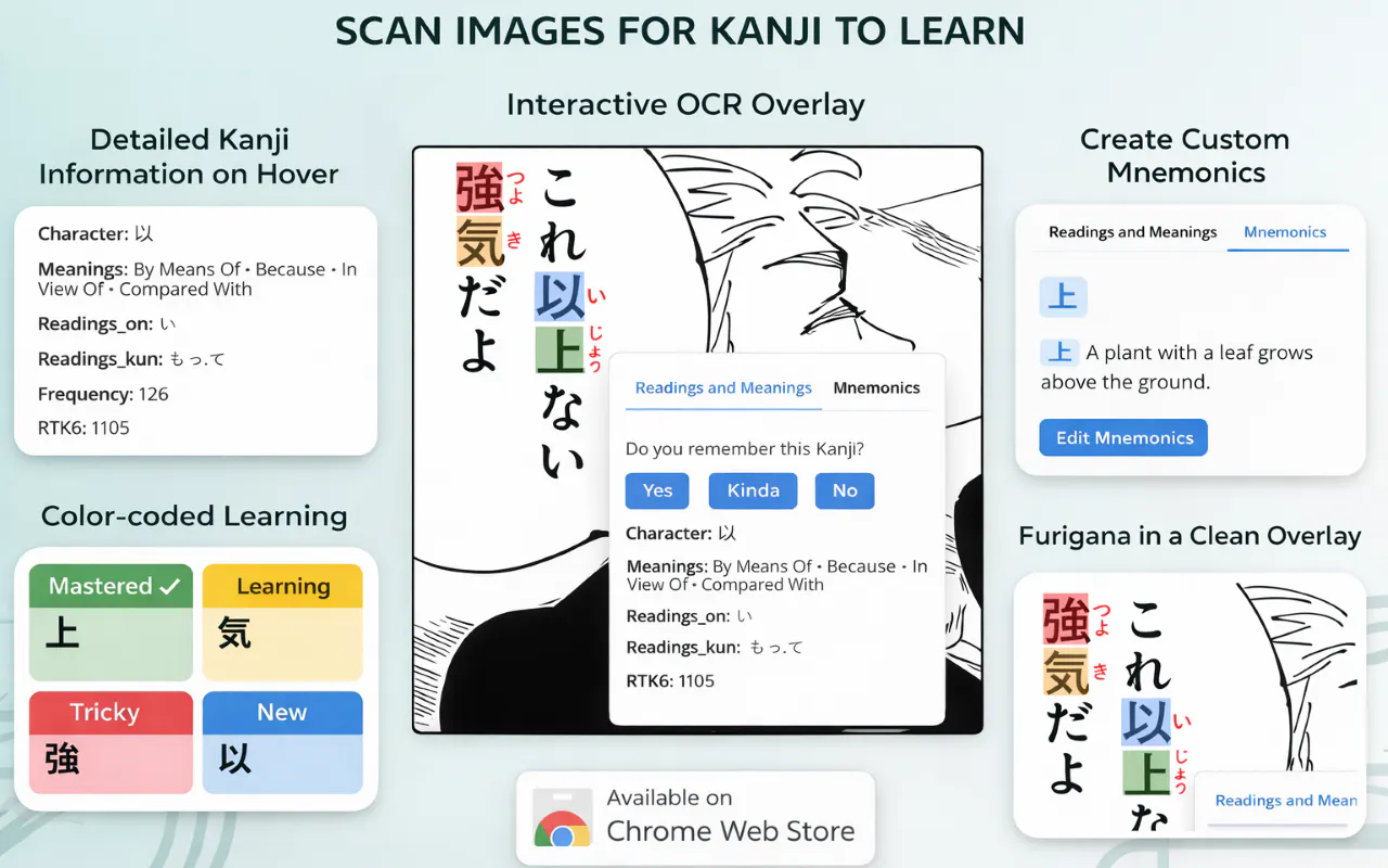 Kanji Lens product banner