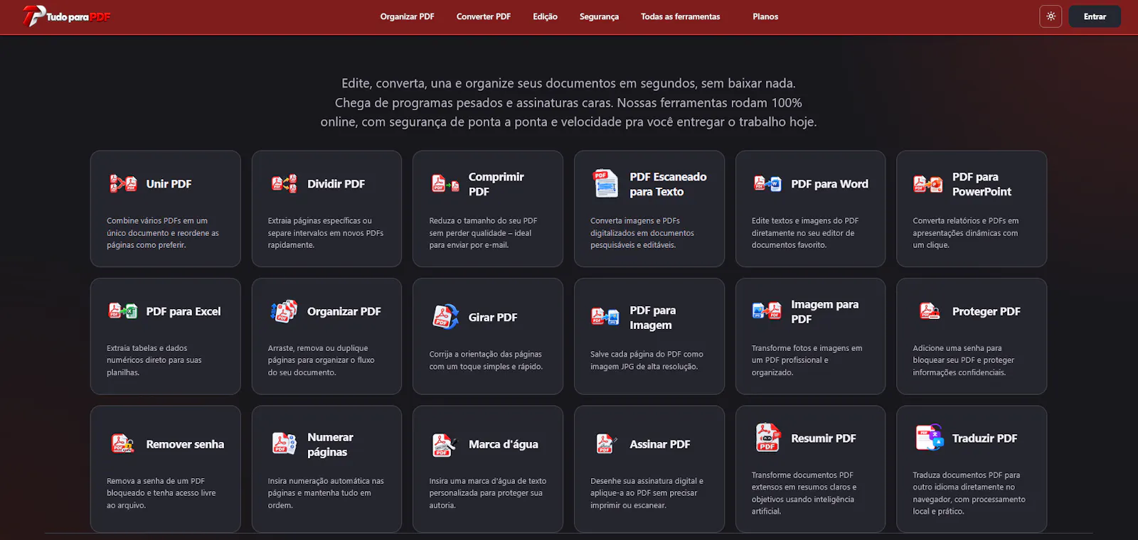 Tudo PDF — All-in-One PDF Tools screenshot 1