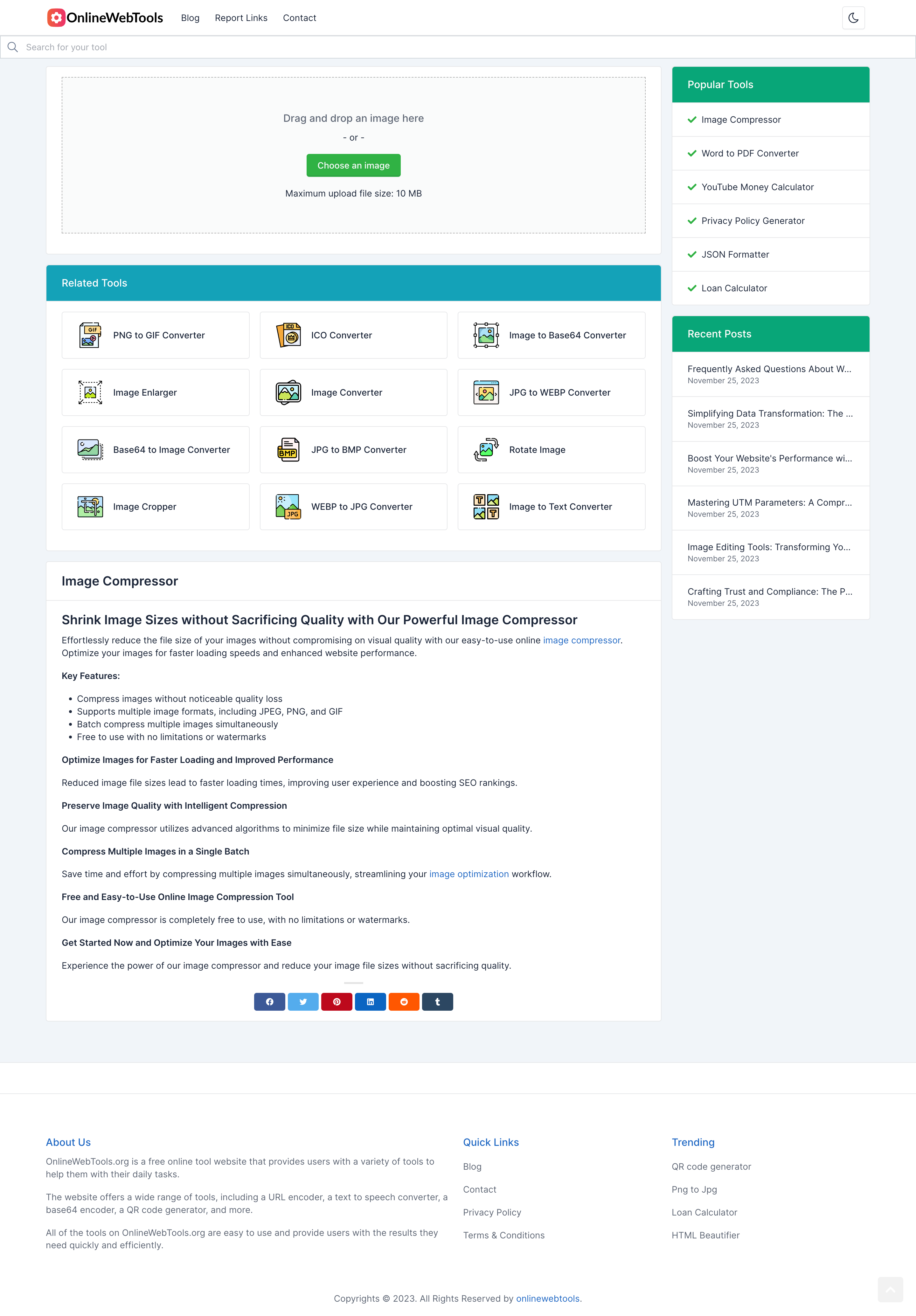 En lignewebtools media 3