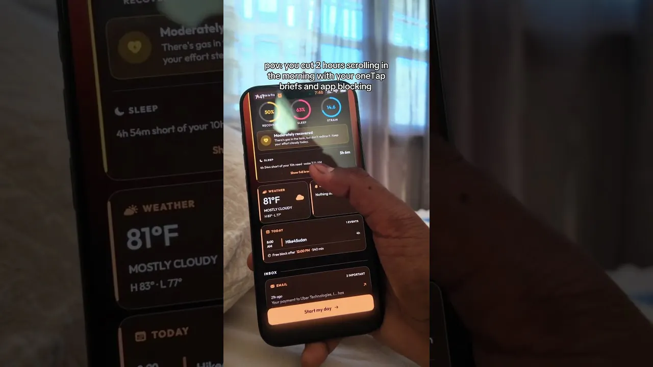 oneTap: Brief & Block gallery image