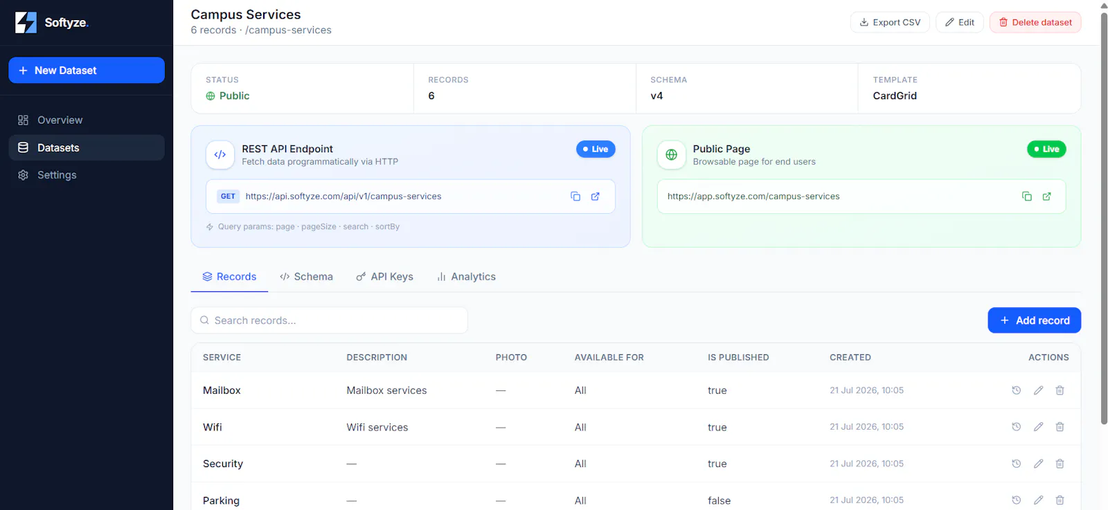 Softyze screenshot 1