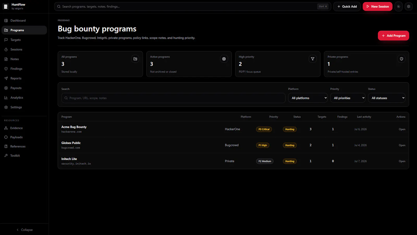 HuntFlow screenshot 2