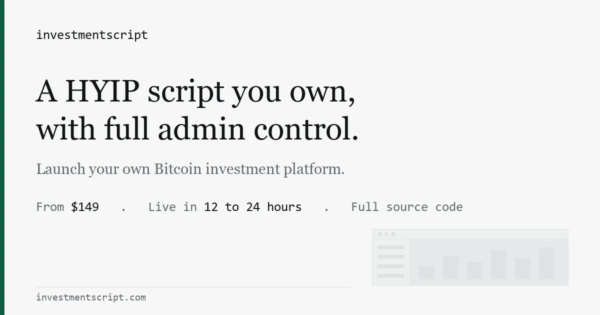 InvestmentScript gallery image