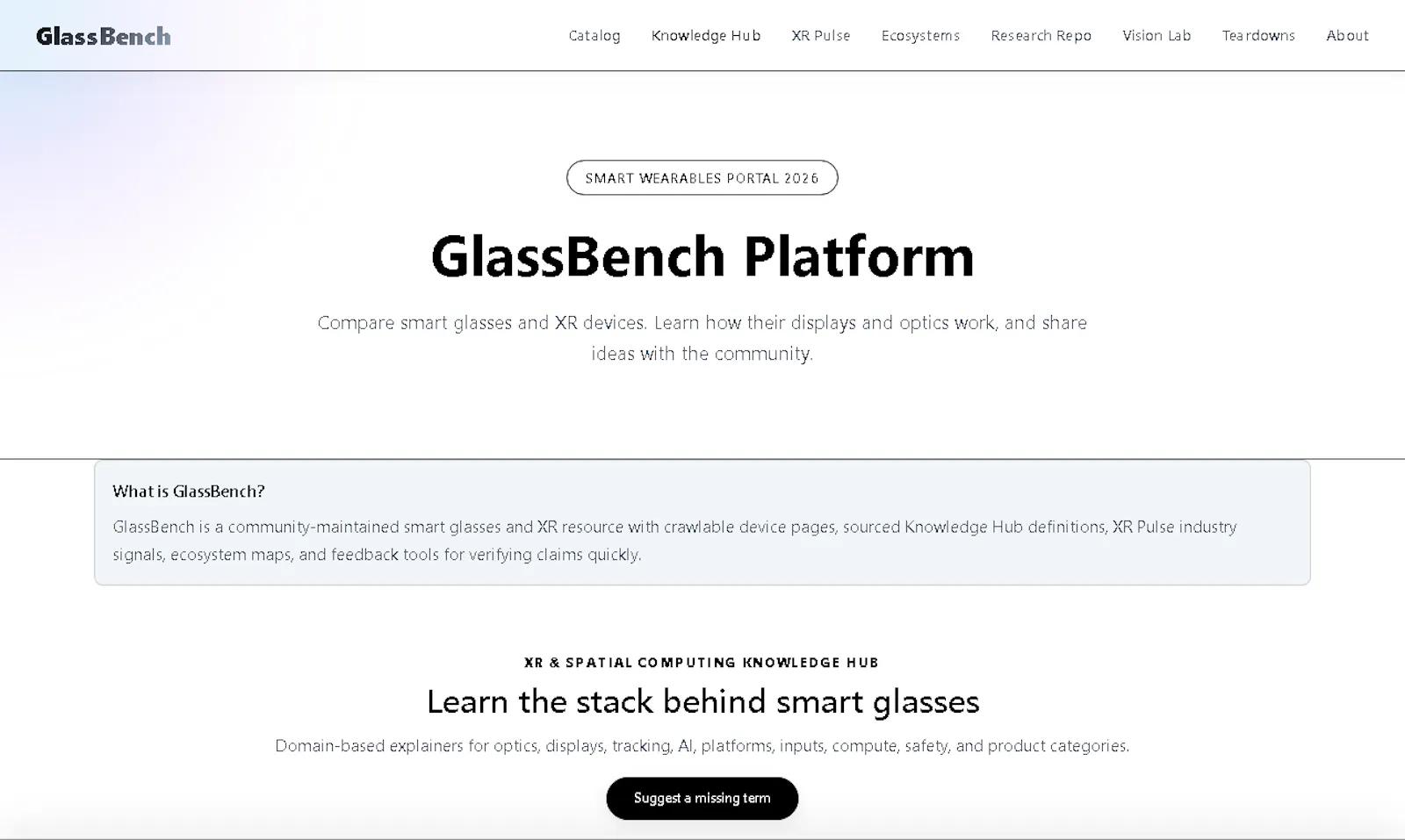 GlassBench screenshot 3
