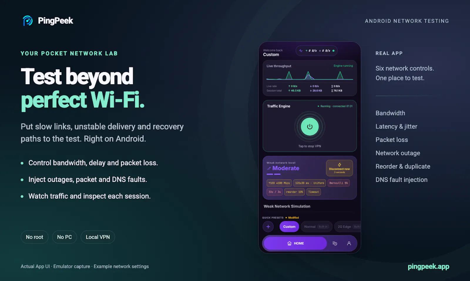 PingPeek screenshot 2