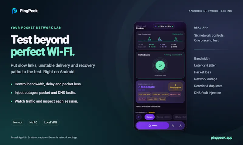 PingPeek screenshot 2