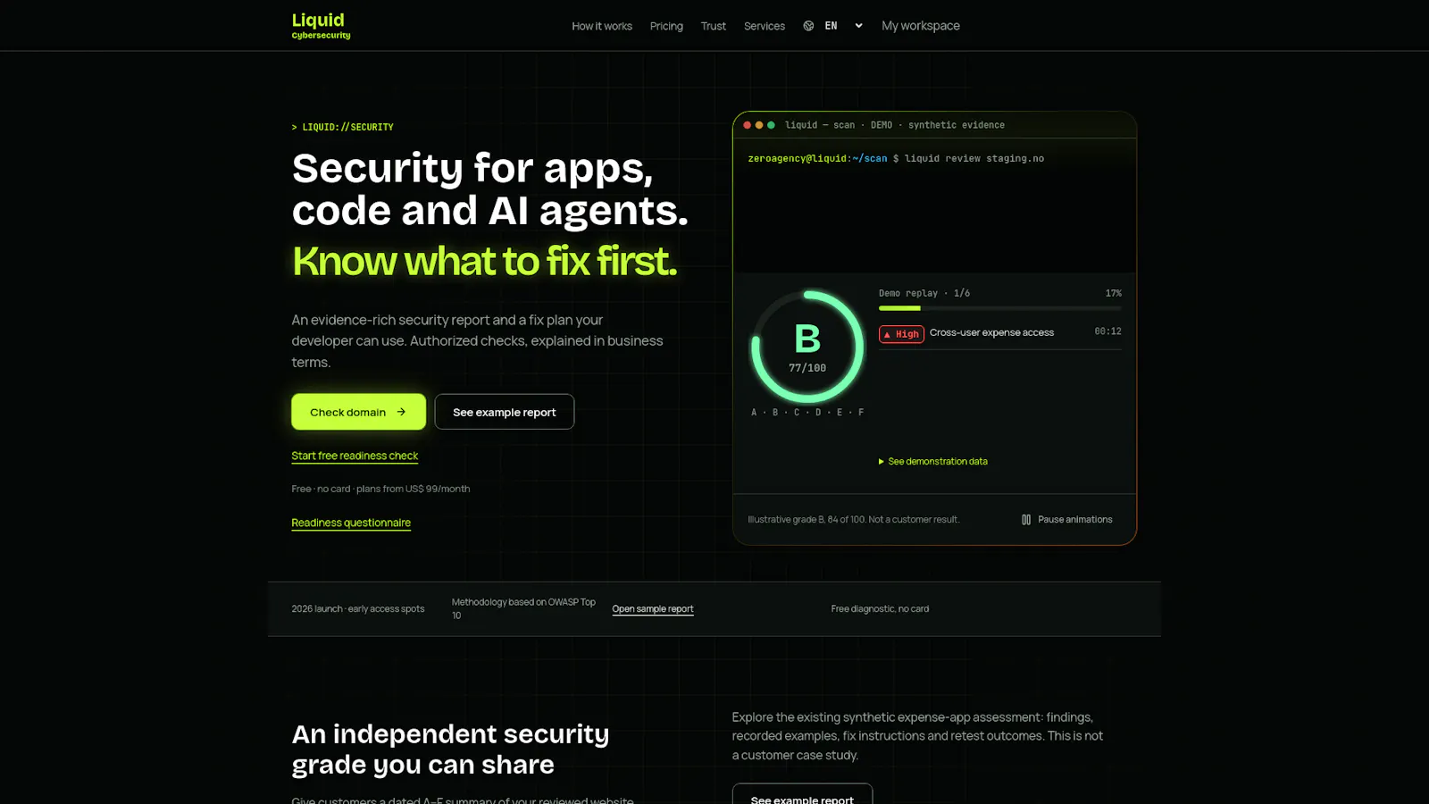 Liquid Cybersecurity by Zero Agency screenshot 1
