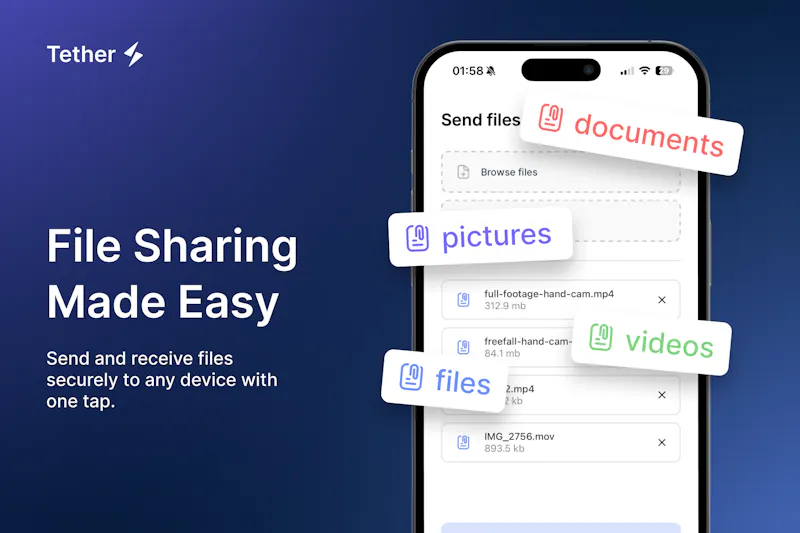 Tether screenshot 1