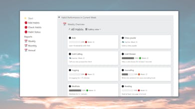 Notion Habit Tracker gallery image
