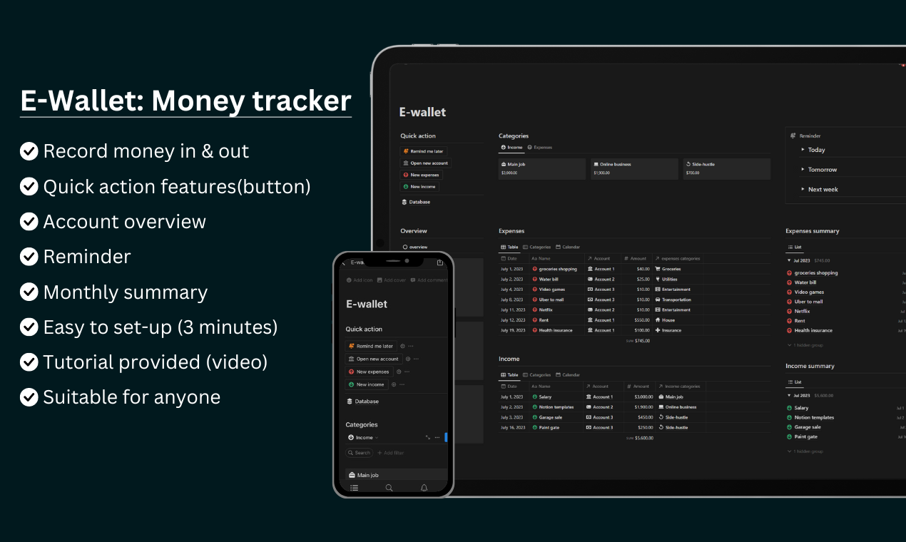 Media Pengertian e-wallet - Pelacak wang mudah 2