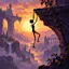 Dusk Climber