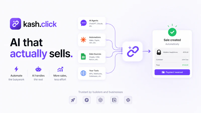 kash.click assistant screenshot 2