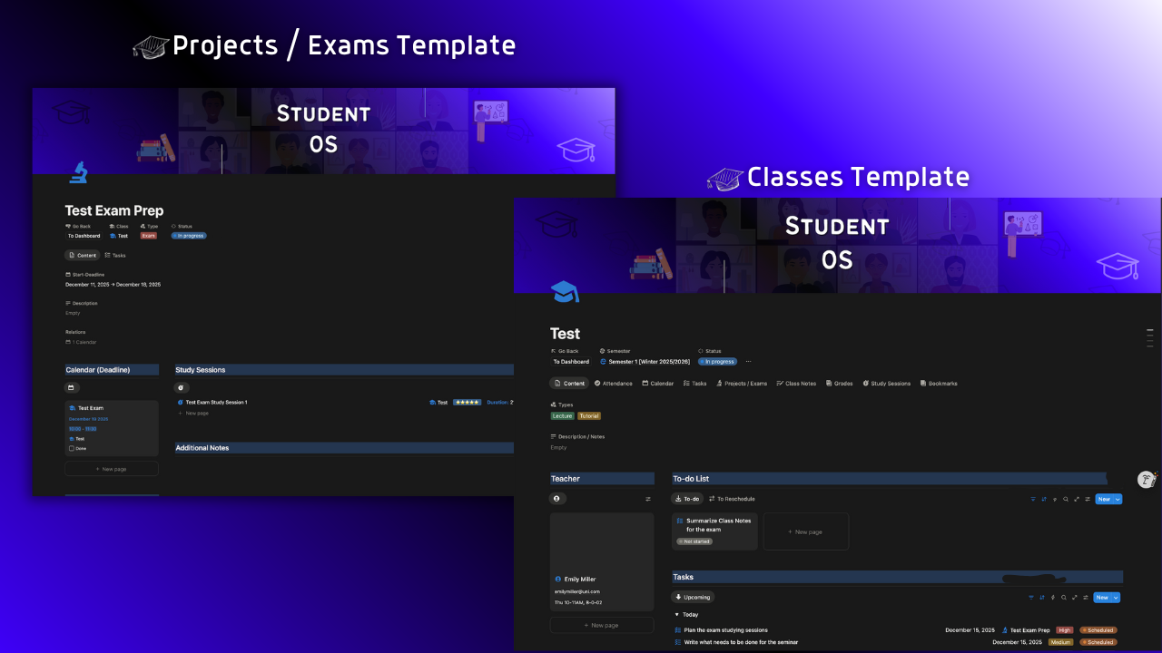 Student OS - Screenshot 5 showing product features and functionality