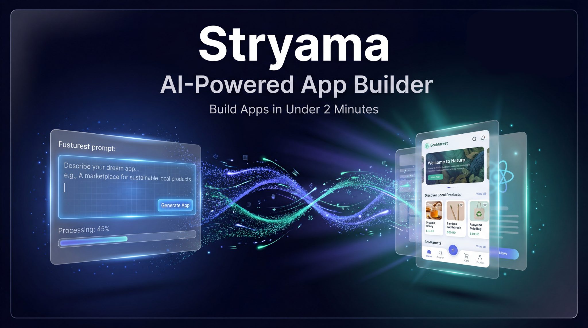 Stryama - Main product screenshot demonstrating key features and user interface