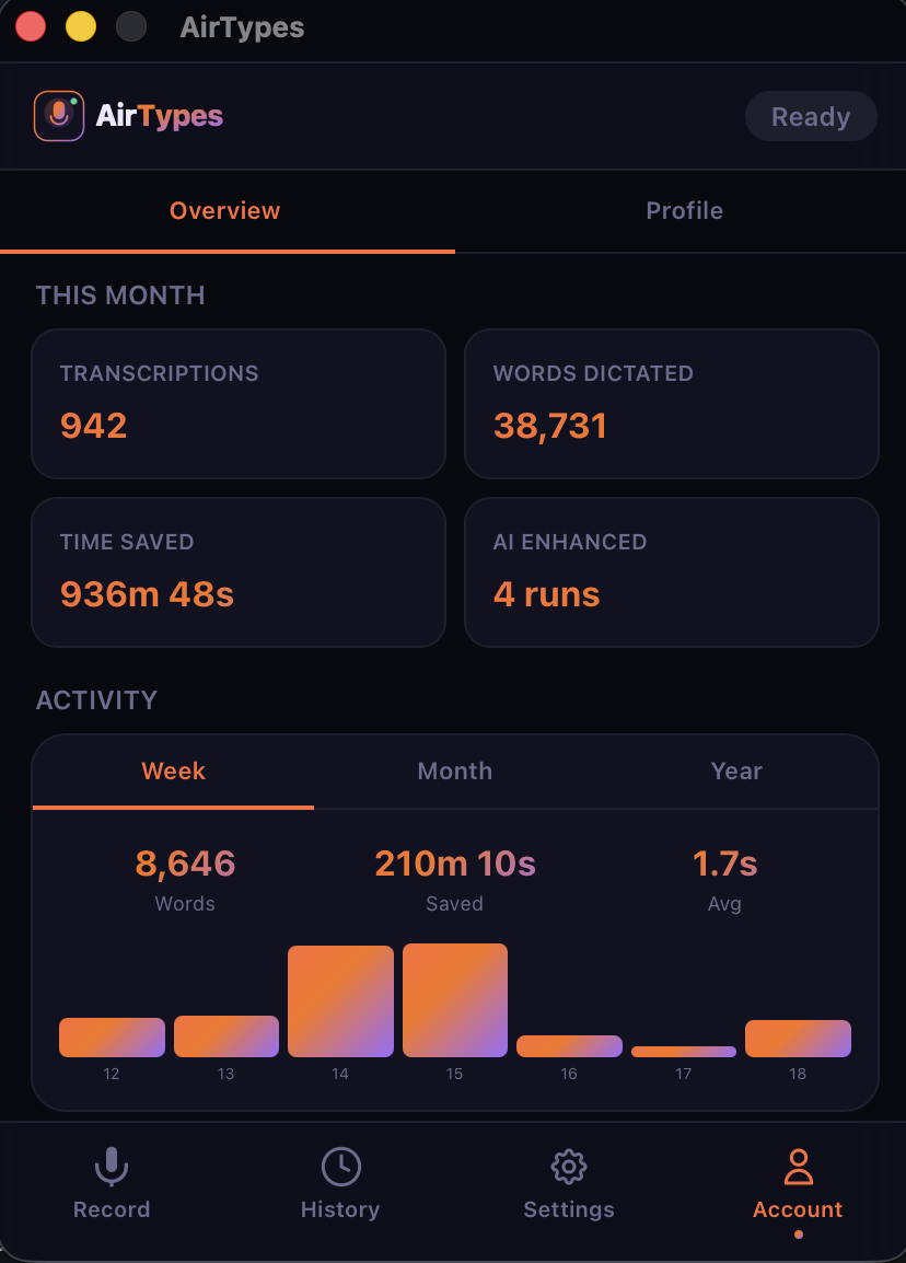 AirTypes gallery image