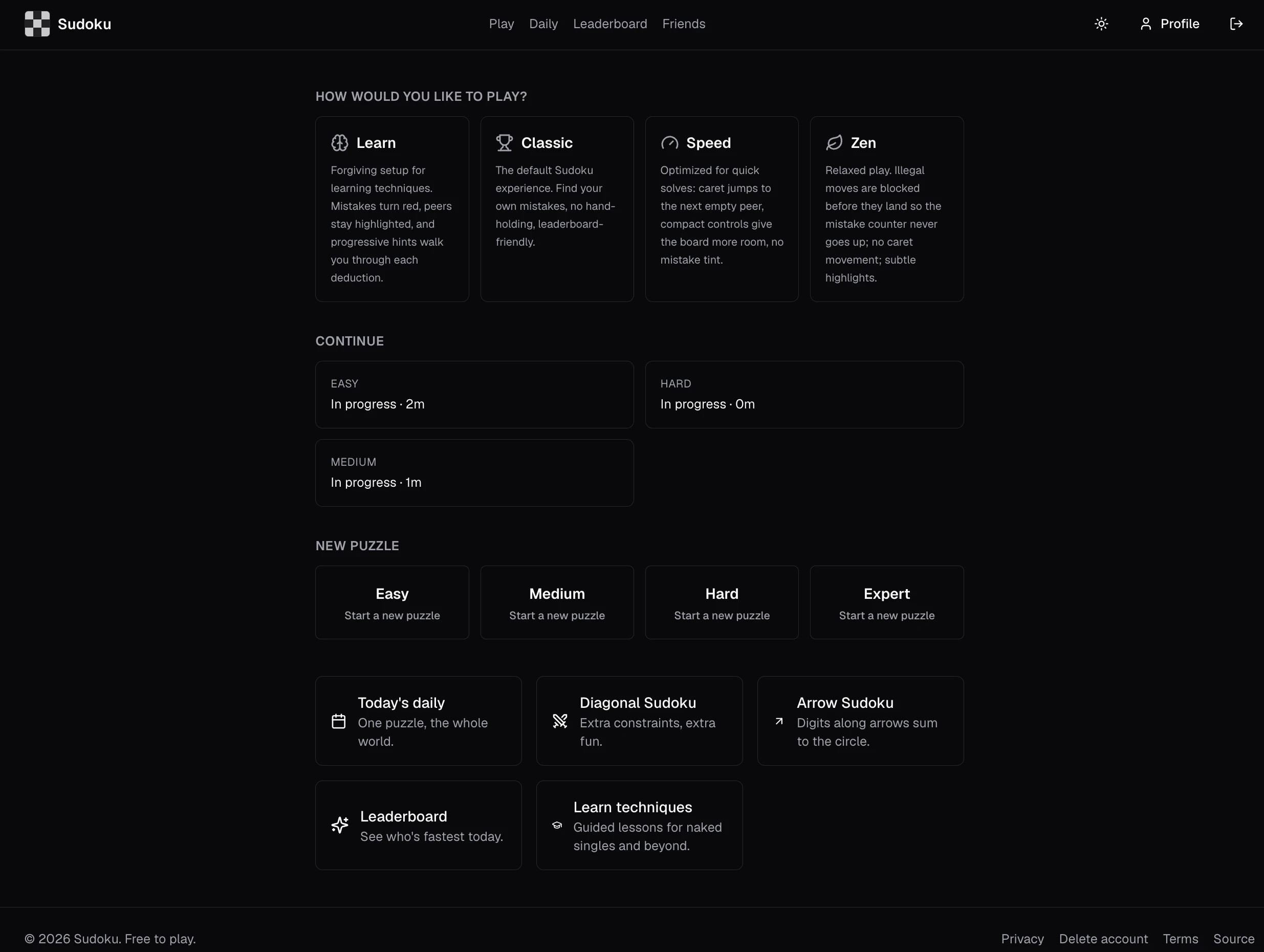 Kodiak Sudoku screenshot 3