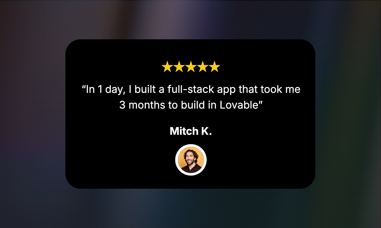 Stevig - AI die echte web -apps bouwt media 5