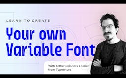 Variable Font Course media 1