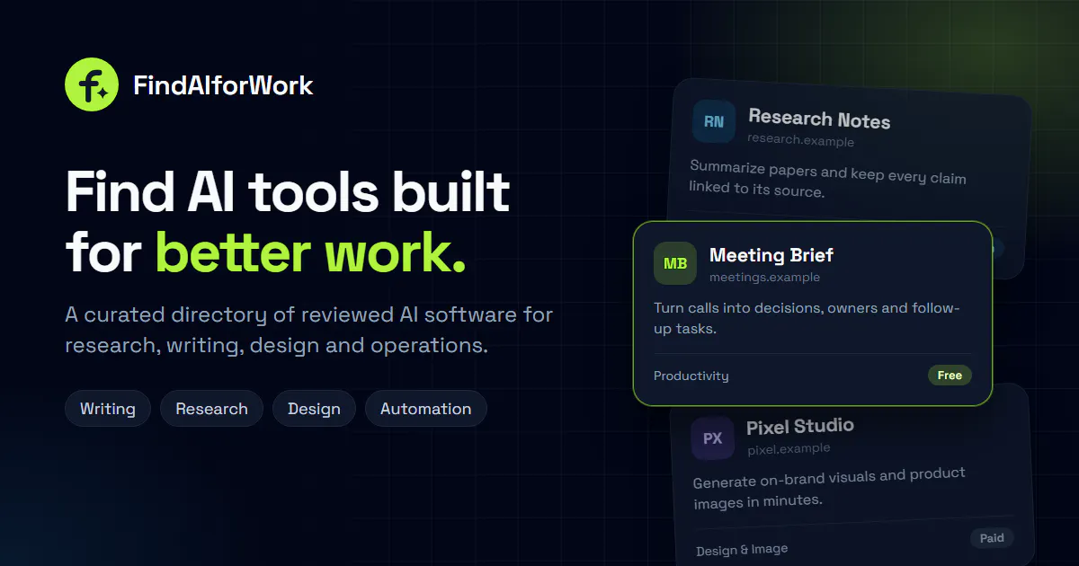 FindAIforWork gallery image