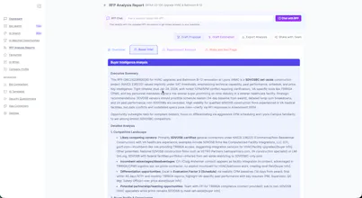 Narwin.AI Gov Bid & Tender Matching Tool gallery image