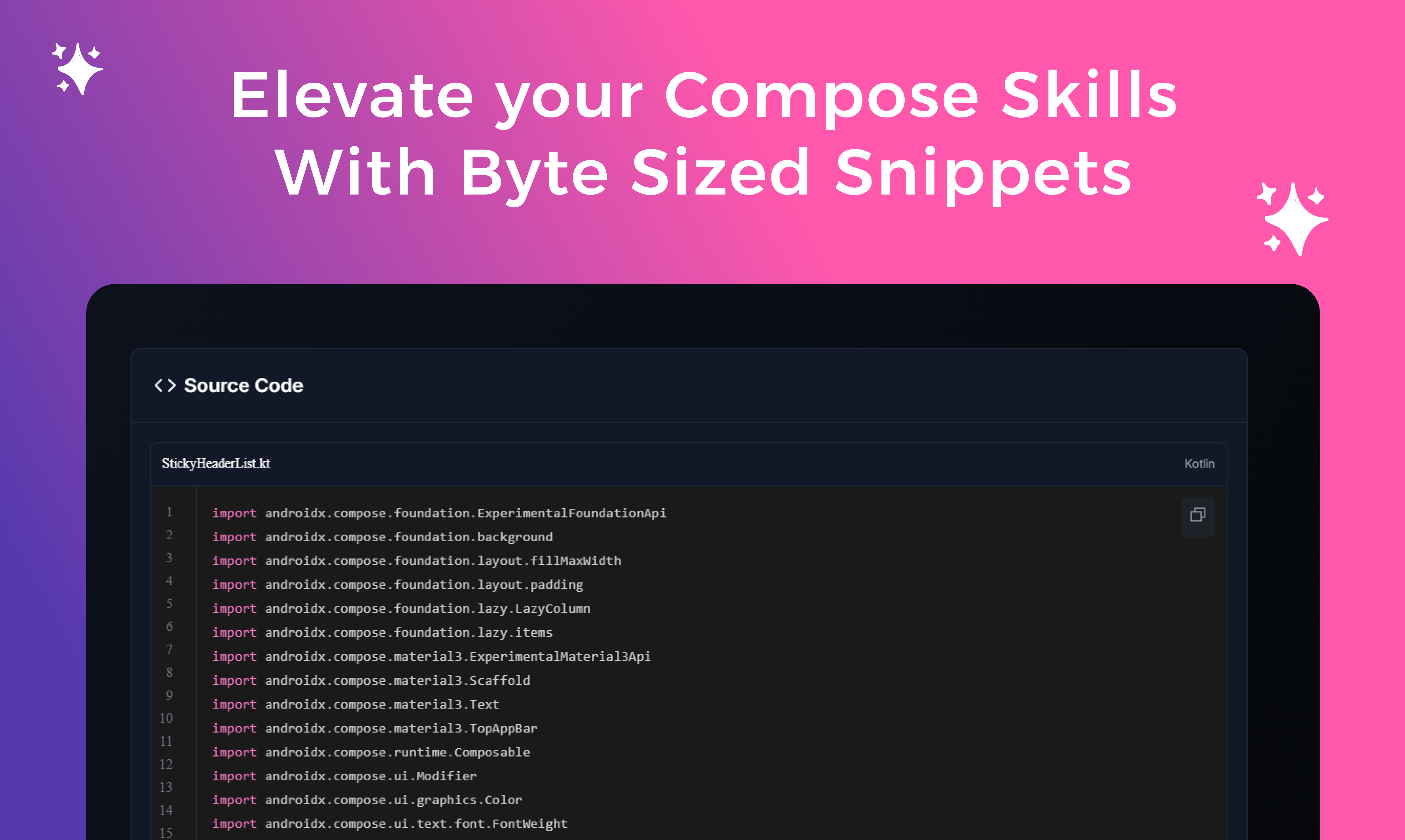Jetpack Compose Snippets - Your Go-To Library for Compose Snippets media 4