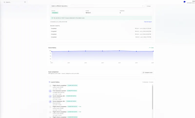 Launch Auditor screenshot 8