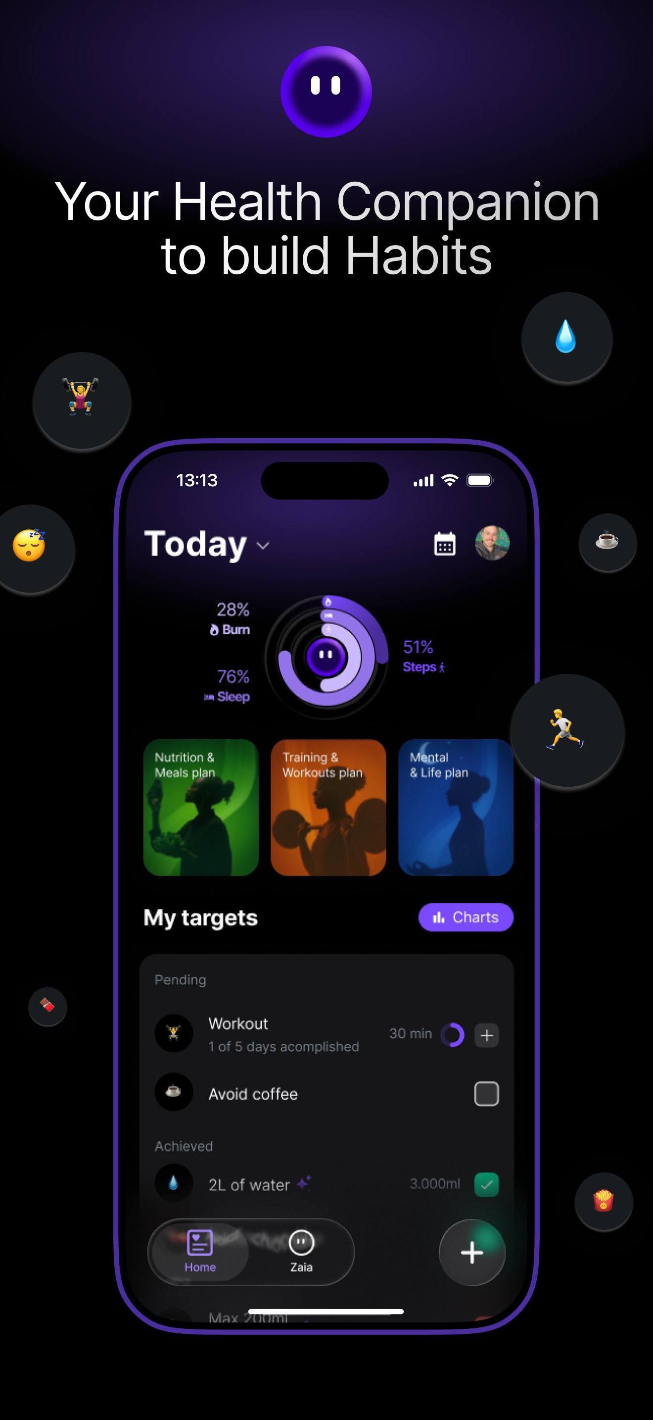 Zaia Health语音助理（iOS应用程序） media 3