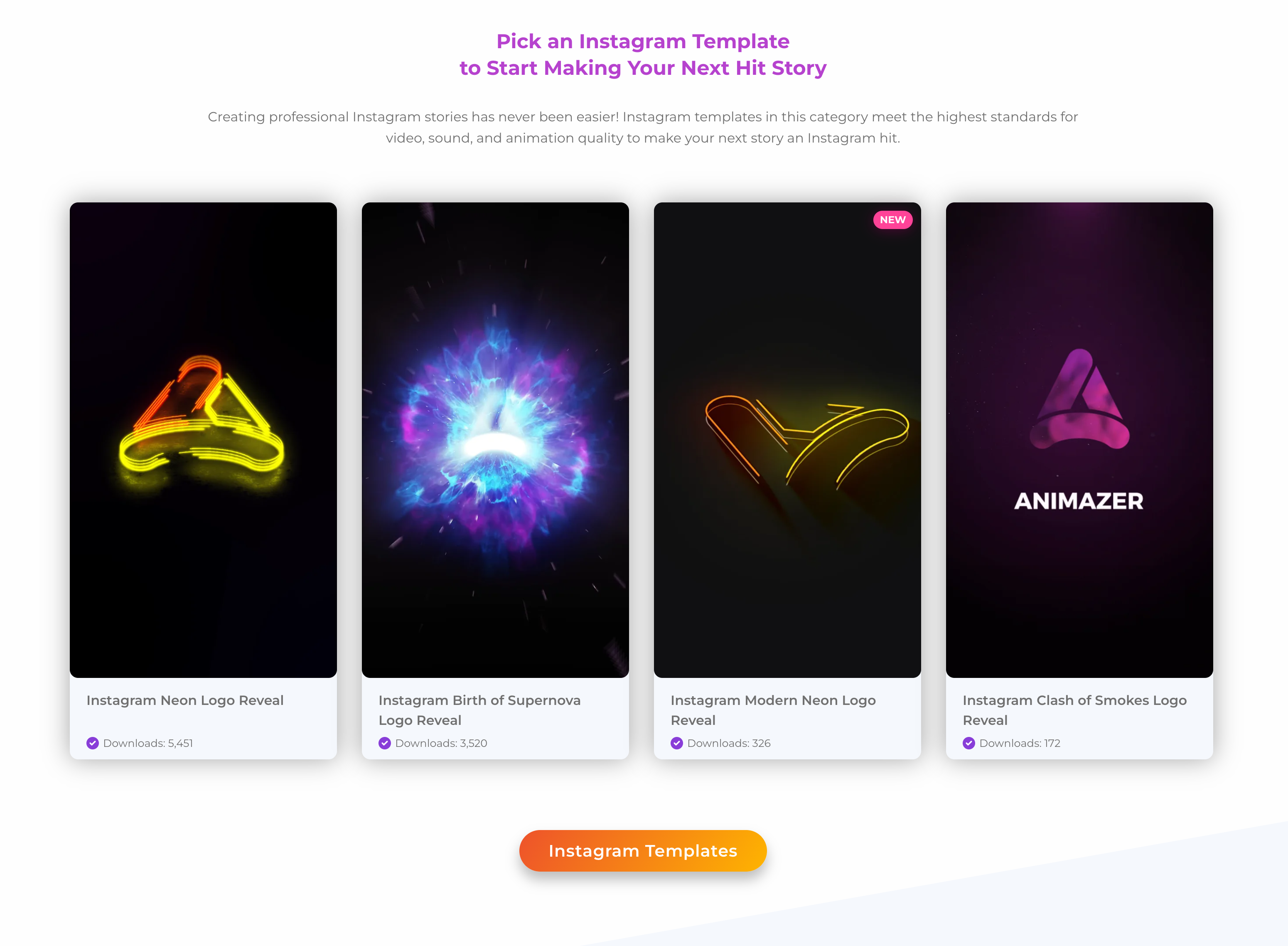 Animaz - Erstellen Sie Promo -Videos und Anzeigen in einigen Klicks Medien 2