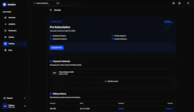 NextGen Dashboard Starter Kit gallery image