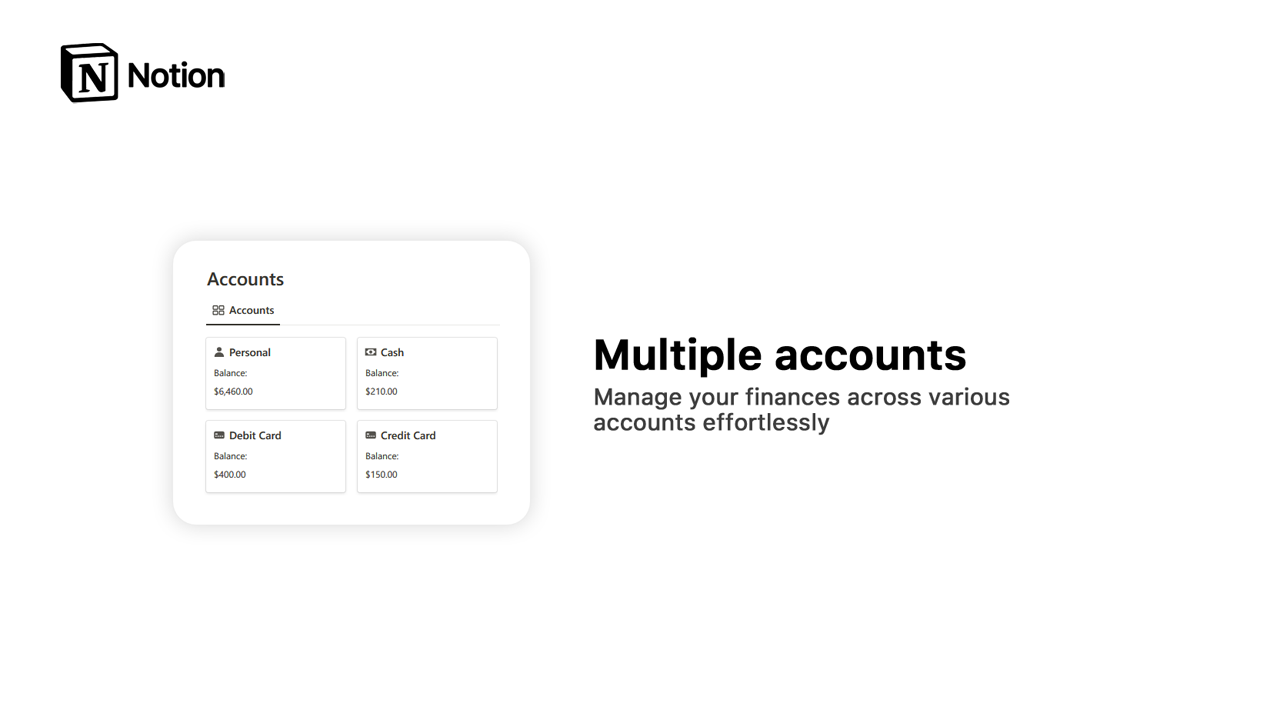 Notion Money Manager media 3