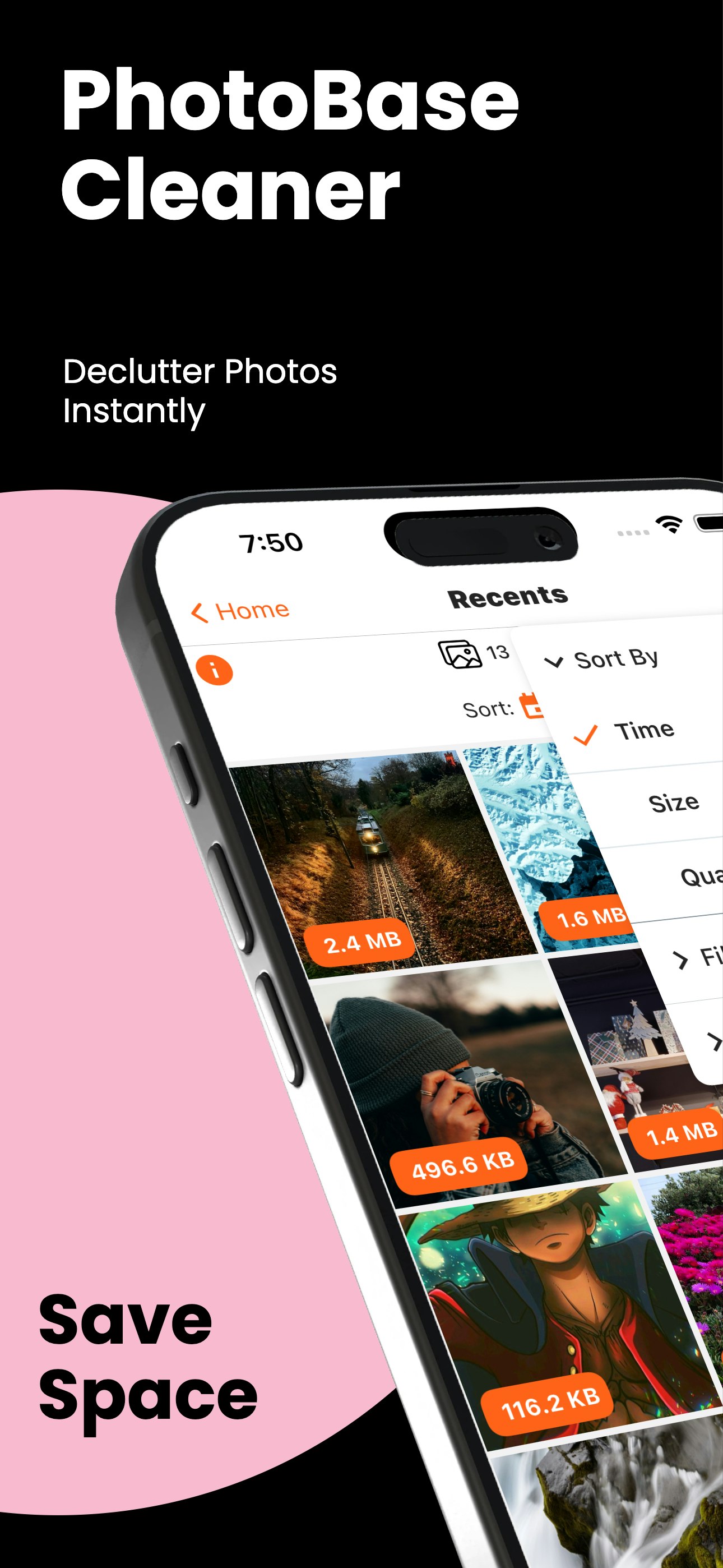 Média Nettoyer de photobase - Nettoyeur de photos alimenté par AI - Bibliothèque de désencombrement en quelques minutes 2