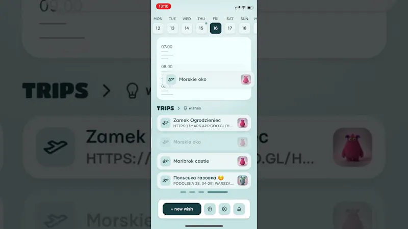 Smooch: Couples App screenshot 1 (video preview)