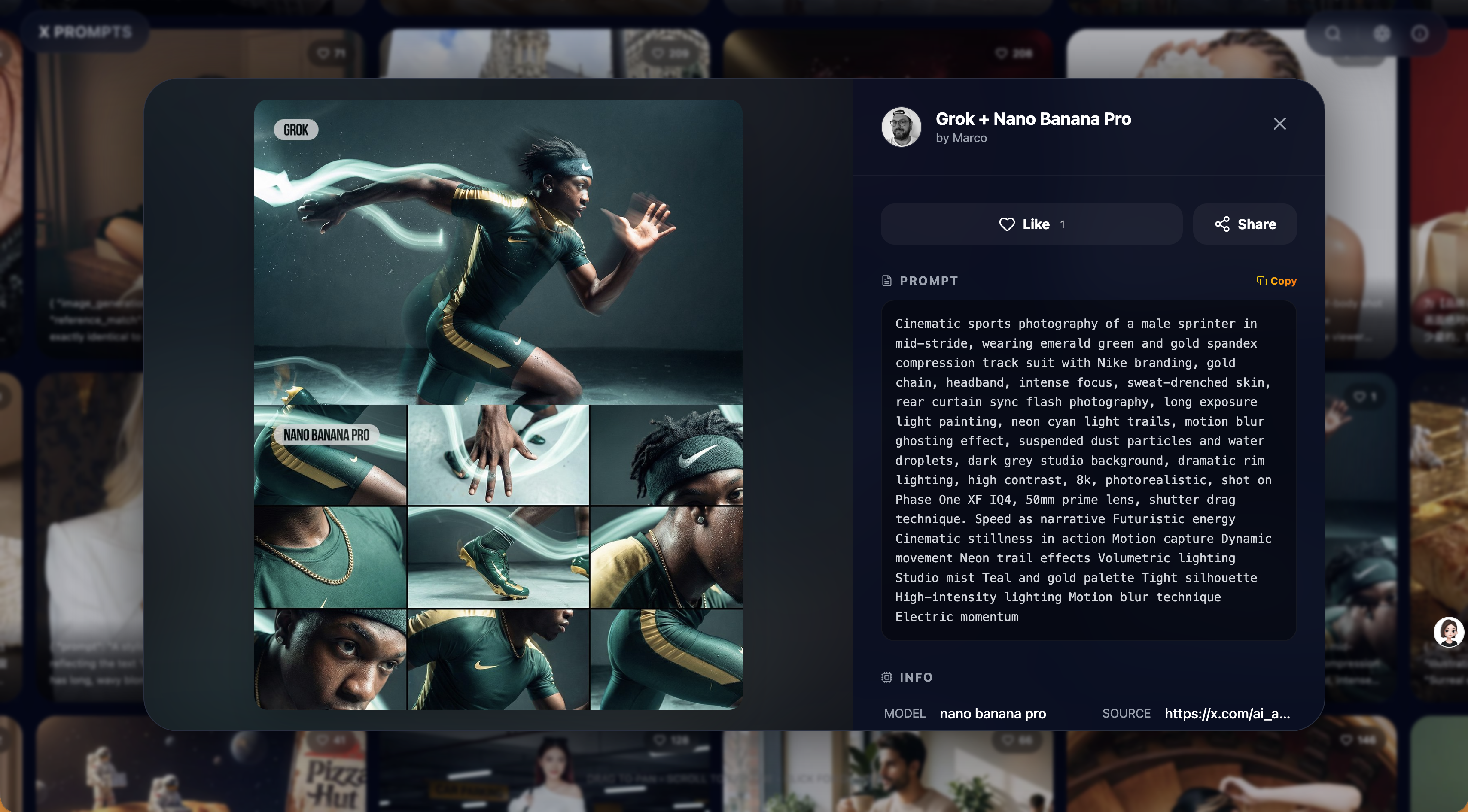 X PROMPTS gallery image