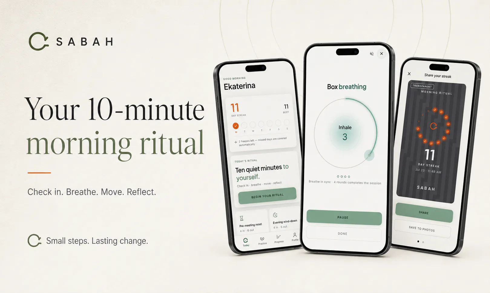  SABAH — 10-Minute Morning Ritual gallery image