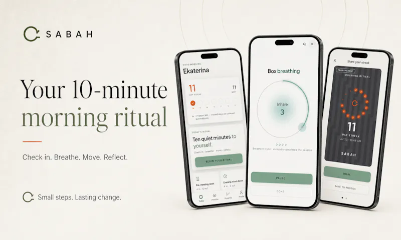  SABAH — 10-Minute Morning Ritual screenshot 1