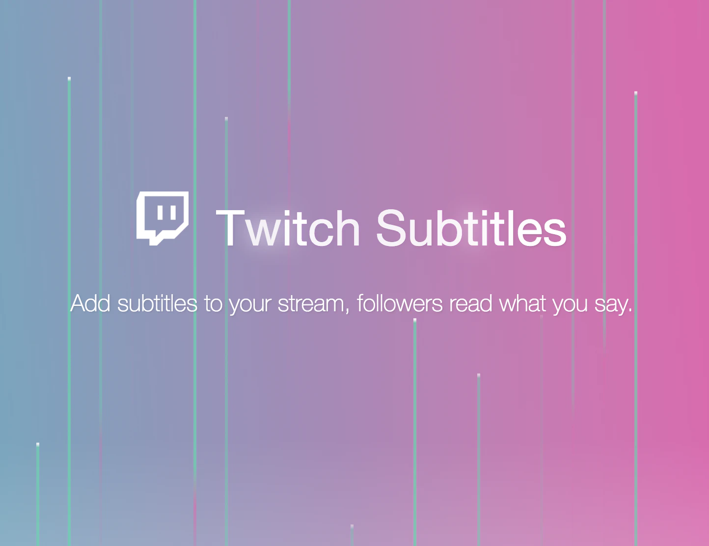 Twitch TV Subtitles