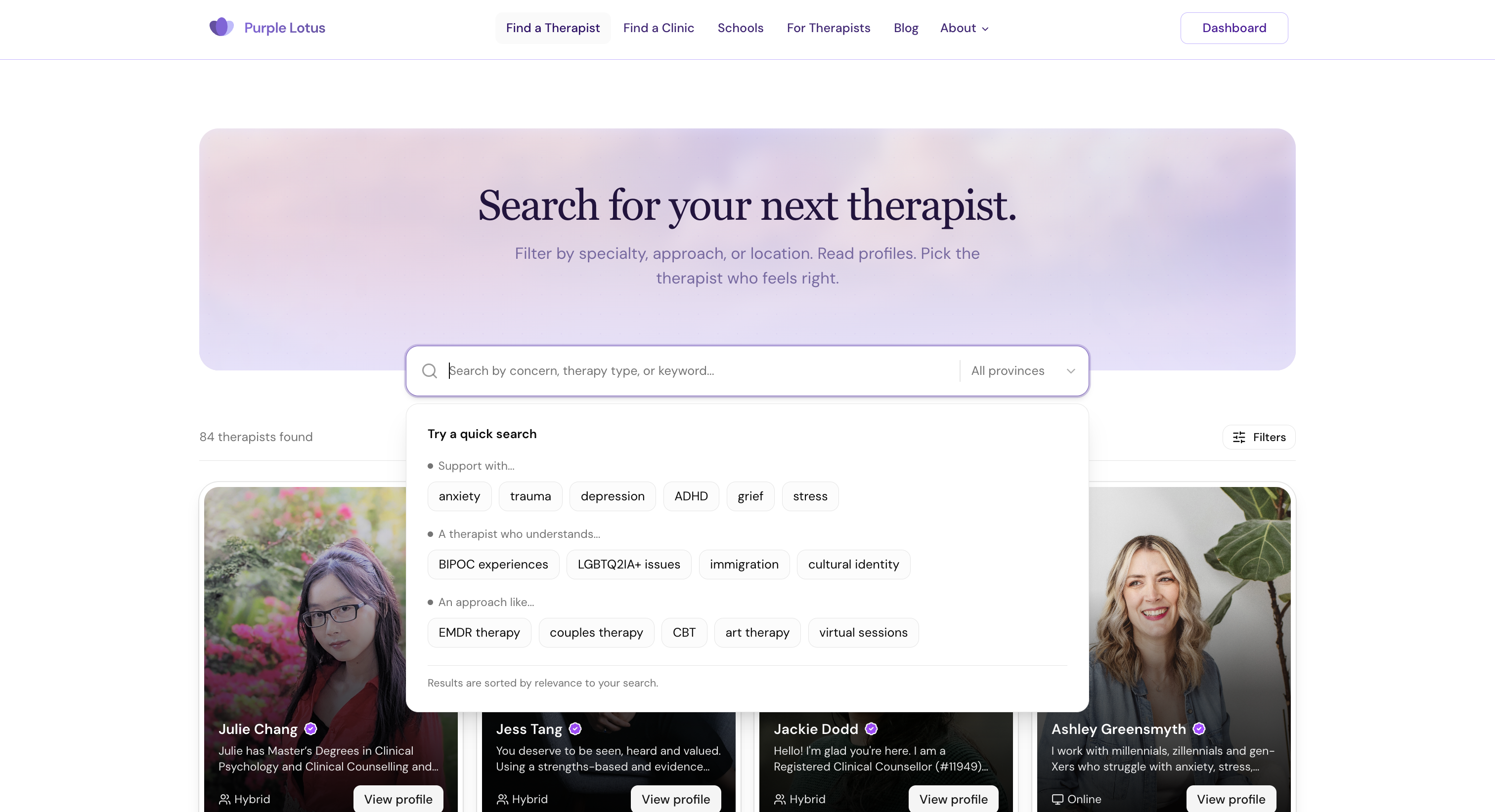 Purple Lotus gallery image