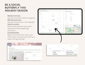 Christmas Planner Notion Template gallery image