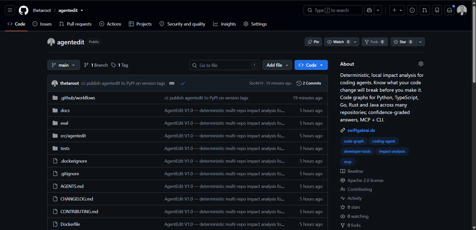 AgentEdit 截图 2