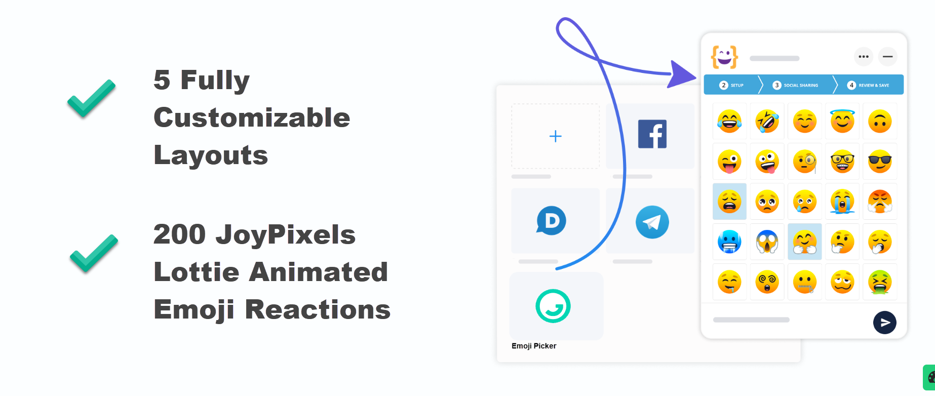 WP Reactions gallery image